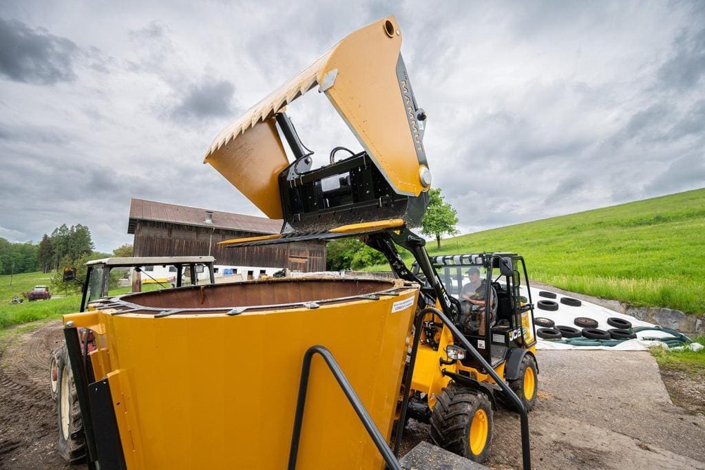 La pince à ensilage SILO CAT assure la qualité de l'ensilage