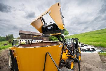 Silage shear SILO CAT ensures silage quality