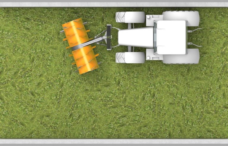 Silo Fox mit hydraulischer Schwenkvorrichtung und durchdachtem Drehpunkt