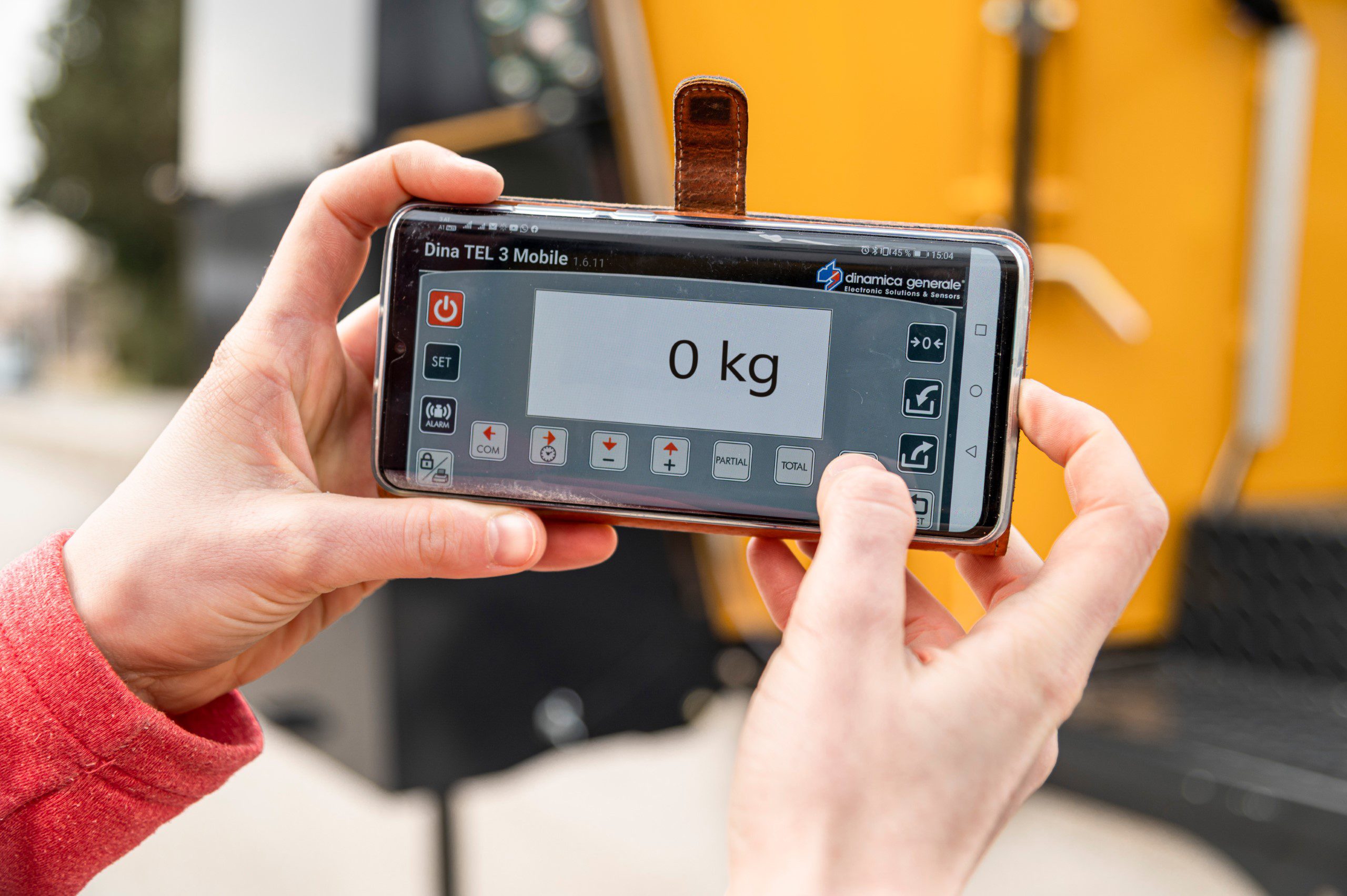 Weighing systems for Smartphone & Co