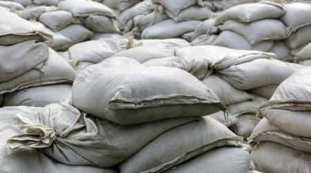 Remplissage de sacs de sable en cas d'inondation: machine de remplissage de sacs de sable TURBO PACKER